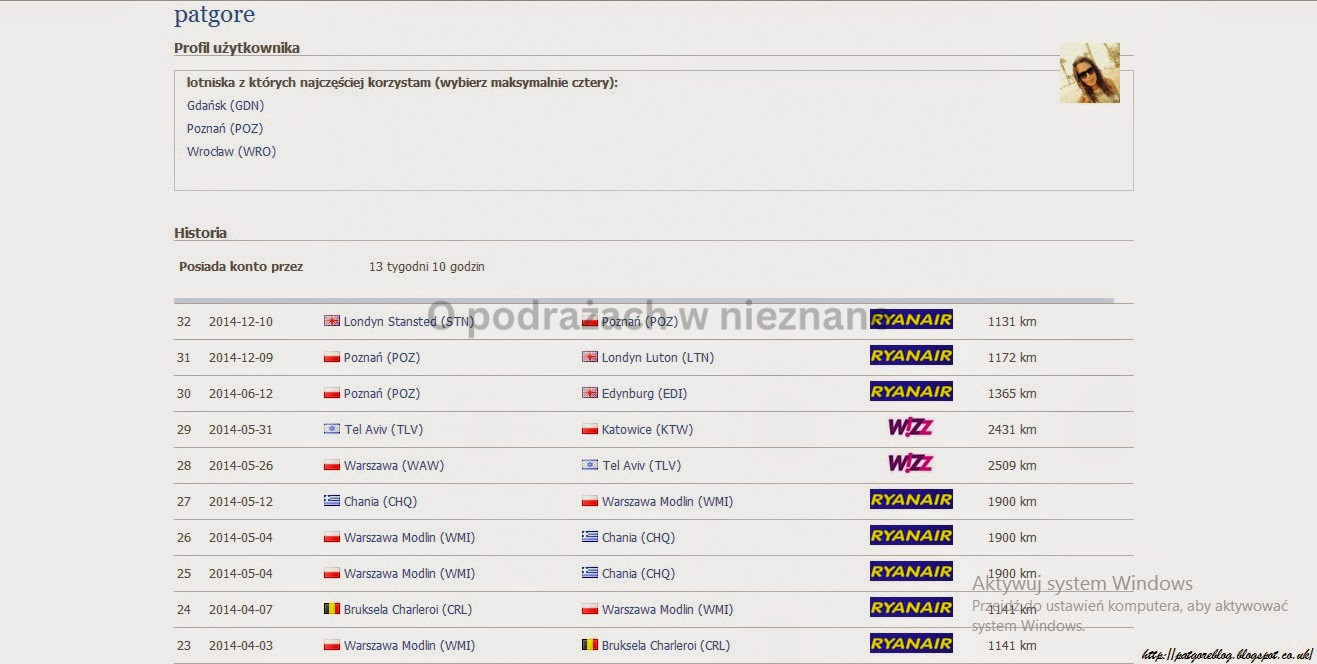 Trzydziesty lot w przestworza